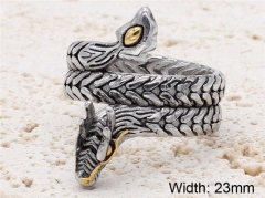 HY Wholesale Rings 316L Stainless Steel Popular Rings-HY0013R0922