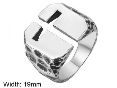 HY Wholesale Rings 316L Stainless Steel Popular Rings-HY0013R0752