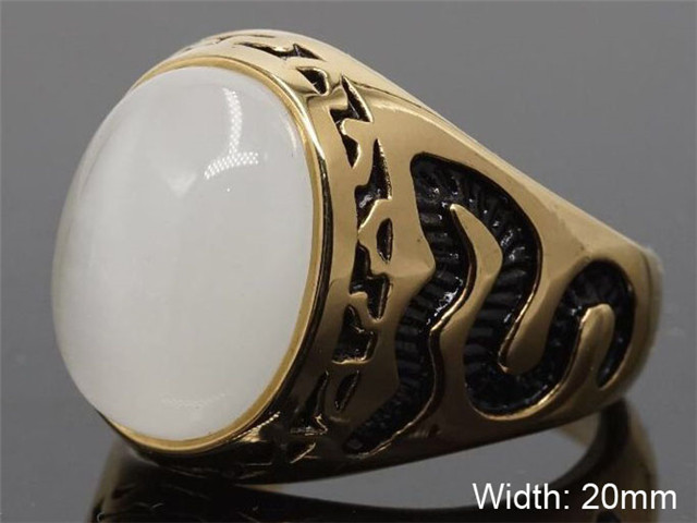 HY Wholesale Rings 316L Stainless Steel Popular Rings-HY0080R116