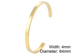 HY Wholesale Stainless Steel 316L Fashion Bangle-HY0076B243