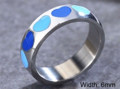 HY Wholesale Rings 316L Stainless Steel Popular Rings-HY0013R0863