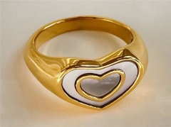 HY Wholesale Rings 316L Stainless Steel Popular Rings-HY0084R109