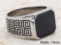 HY Wholesale Rings 316L Stainless Steel Popular Rings-HY0013R0819