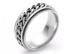 HY Wholesale Rings 316L Stainless Steel Popular Rings-HY0075R017