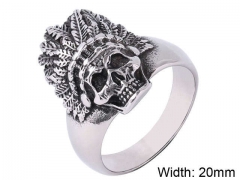 HY Wholesale Rings 316L Stainless Steel Popular Rings-HY0013R0874