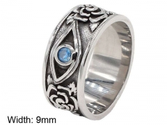 HY Wholesale Rings 316L Stainless Steel Popular Rings-HY0013R0725