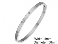 HY Wholesale Stainless Steel 316L Fashion Bangle-HY0076B187