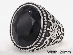 HY Wholesale Rings 316L Stainless Steel Popular Rings-HY0013R0744