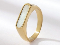 HY Wholesale Rings 316L Stainless Steel Popular Rings-HY0074R035