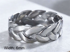 HY Wholesale Rings 316L Stainless Steel Popular Rings-HY0013R0948