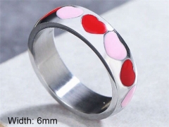 HY Wholesale Rings 316L Stainless Steel Popular Rings-HY0013R0865