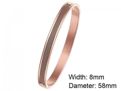 HY Wholesale Stainless Steel 316L Fashion Bangle-HY0076B006