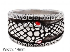 HY Wholesale Rings 316L Stainless Steel Popular Rings-HY0013R0886