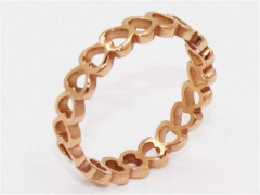 HY Wholesale Rings 316L Stainless Steel Popular Rings-HY0077R024