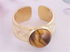 HY Wholesale Rings 316L Stainless Steel Popular Rings-HY0083N046