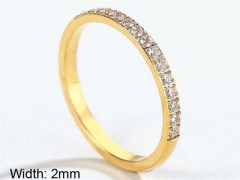 HY Wholesale Rings 316L Stainless Steel Popular Rings-HY0013R1210