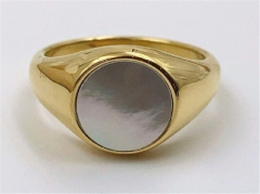 HY Wholesale Rings 316L Stainless Steel Popular Rings-HY0084R131