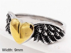 HY Wholesale Rings 316L Stainless Steel Popular Rings-HY0013R0965