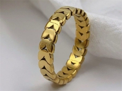 HY Wholesale Rings 316L Stainless Steel Popular Rings-HY0084R216