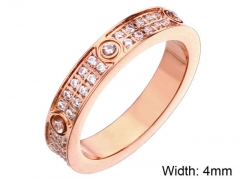 HY Wholesale Rings 316L Stainless Steel Popular Rings-HY0076R033