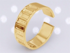 HY Wholesale Rings 316L Stainless Steel Popular Rings-HY0083N064