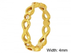 HY Wholesale Rings 316L Stainless Steel Popular Rings-HY0077R070