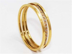 HY Wholesale Rings 316L Stainless Steel Popular Rings-HY0077R026