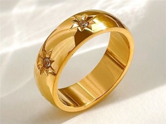 HY Wholesale Rings 316L Stainless Steel Popular Rings-HY0084R005