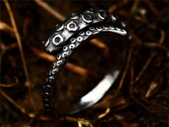 HY Wholesale Rings 316L Stainless Steel Popular Rings-HY0012R560