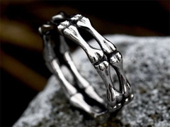 HY Wholesale Rings 316L Stainless Steel Popular Rings-HY0012R526