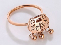 HY Wholesale Rings 316L Stainless Steel Popular Rings-HY0074R073