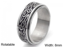 HY Wholesale Rings 316L Stainless Steel Popular Rings-HY0075R089