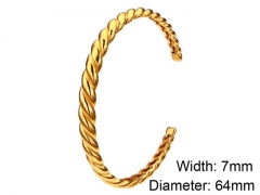 HY Wholesale Stainless Steel 316L Fashion Bangle-HY0076B076