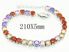 HY Wholesale Leather Bracelets 316L Stainless Steel Jewelry Bracelets-HY59B0856PL