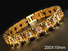 HY Wholesale Steel Stainless Steel 316L Bracelets-HY0087B078