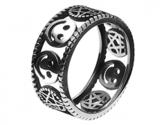 HY Wholesale Rings 316L Stainless Steel Hot Sale Rings-HY0093R066