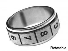 HY Wholesale Rings 316L Stainless Steel Hot Sale Rings-HY0093R126