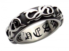 HY Wholesale Rings 316L Stainless Steel Hot Sale Rings-HY0031R004