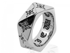 HY Wholesale Rings 316L Stainless Steel Hot Sale Rings-HY0093R096