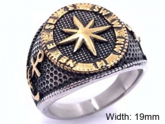 HY Wholesale Rings 316L Stainless Steel Hot Sale Rings-HY0089R001