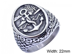 HY Wholesale Rings 316L Stainless Steel Hot Sale Rings-HY0089R004