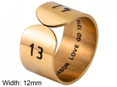 HY Wholesale Rings 316L Stainless Steel Hot Sale Rings-HY0088R086