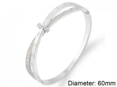 HY Wholesale Bangles Stainless Steel 316L Fashion Bangles-HY0090B0044