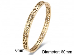 HY Wholesale Bangles Stainless Steel 316L Fashion Bangles-HY0090B0063