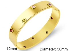 HY Wholesale Bangles Stainless Steel 316L Fashion Bangles-HY0090B0027