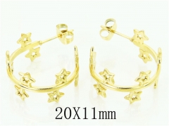 HY Wholesale Earrings 316L Stainless Steel Fashion Jewelry Earrings-HY70E0627LZ