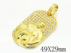 HY Wholesale Pendant 316L Stainless Steel Jewelry Pendant-HY13P1770HIJ