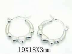 HY Wholesale Earrings 316L Stainless Steel Fashion Jewelry Earrings-HY70E0561KA