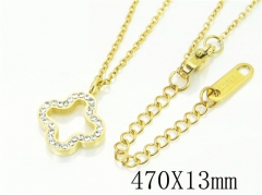 HY Wholesale Necklaces Stainless Steel 316L Jewelry Necklaces-HY80N0515LS