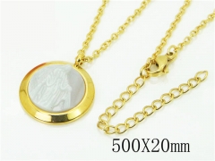 HY Wholesale Necklaces Stainless Steel 316L Jewelry Necklaces-HY52N0150HAA